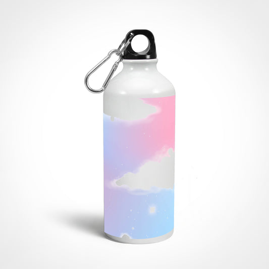 Pink Clouds Water Bottle