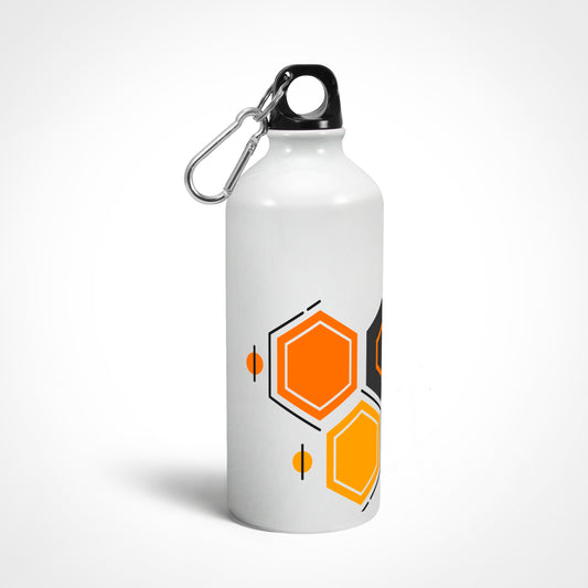 Hexagon Pattern Water Bottle