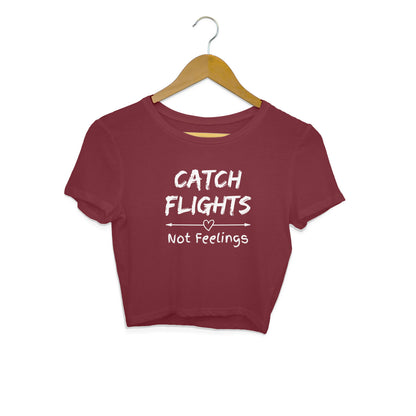Catch Flights Crop Top for Women