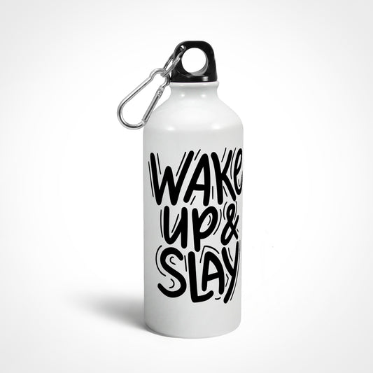 Wake Up & Slay Water Bottle