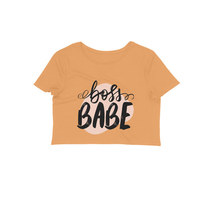 Boss Babe Cropped Tee