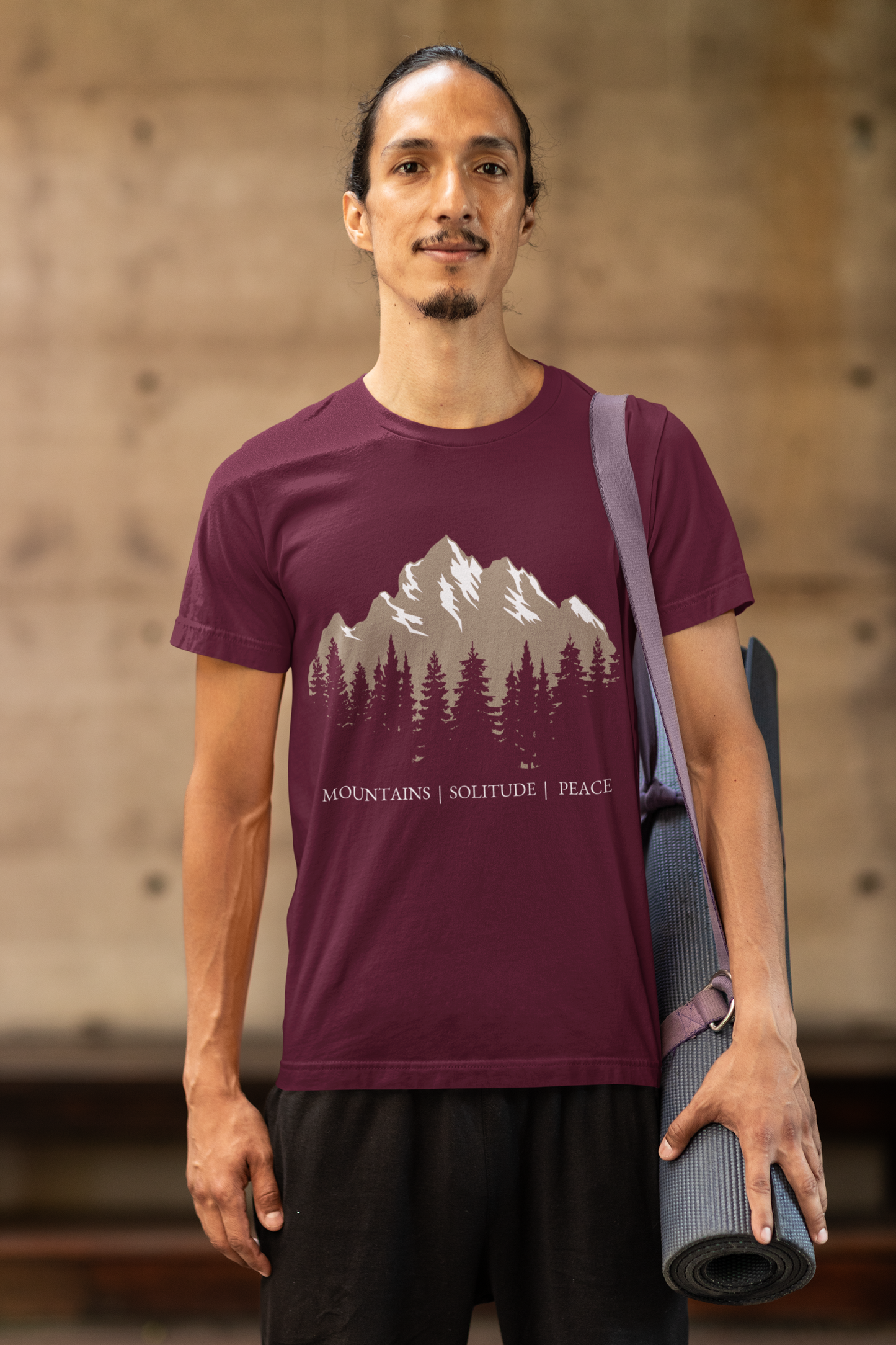 Mountains-Solitude-Peace Unisex T-shirt