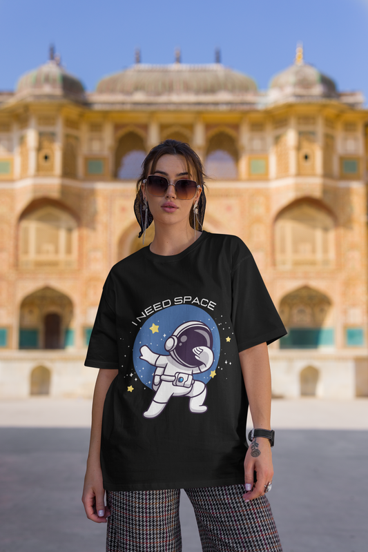 Need Space Oversized Fit T-shirt