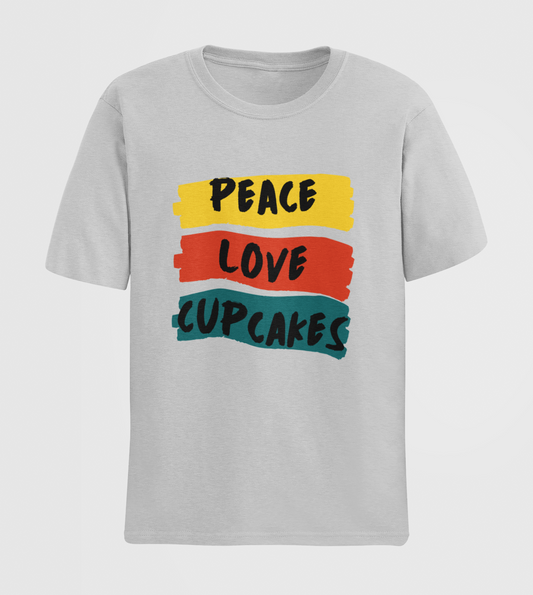 Peace-Love-Cupcakes Unisex Classic T-shirt