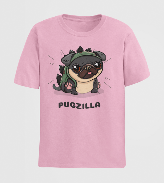 Pugzilla Round Neck Unisex Tee