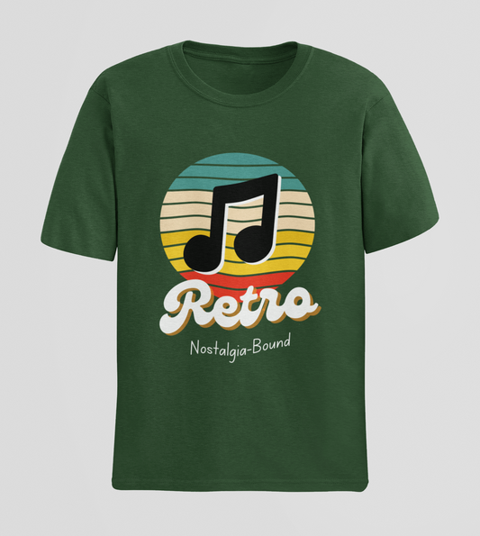 Retro Round Neck Classic T-shirt