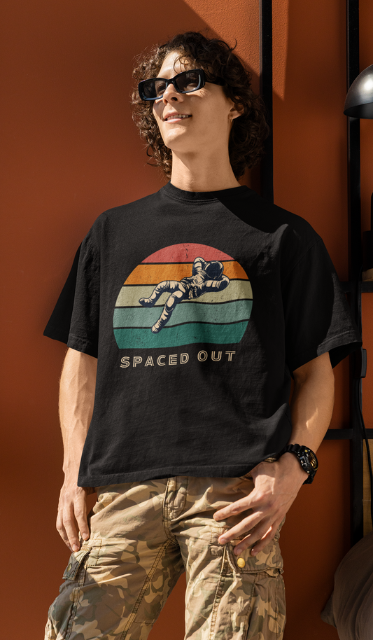 Spaced Out Unisex Oversized Tee