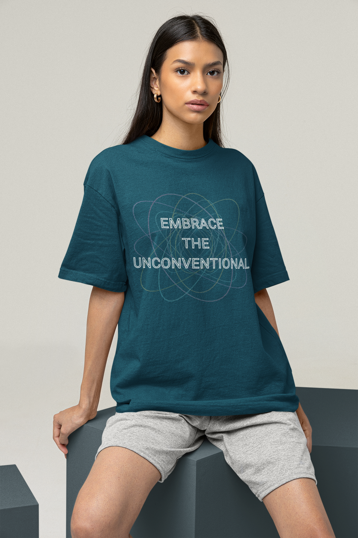 Embrace The Unconventional Oversized Tee